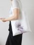 Figure Graphic Shopper Bag