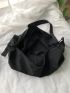 Minimalist Large Capacity Hobo Bag