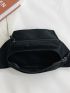 Minimalist Zip Front Waist Bag