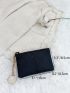 Litchi Embossed Coin Purse