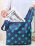 Star Print Shopper Bag