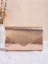 Minimalist Chain Flap Square Bag