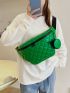 Quilted Fanny Pack With Coin Purse