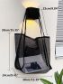 Large Capacity Sheer Mesh Shopper Bag