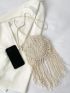 Mini Fringe Decor Straw Bag