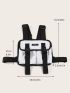 Release Buckle Decor Chest Rig Bag