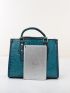 Crocodile Embossed Tote Bag