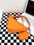 Triangle Design Novelty Bag With Coin Purse