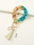 Tassel & Chain Decor Bag Charm