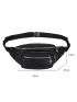 Minimalist Release Buckle Detail Fanny Pack