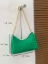 Chevron Chain Square Bag