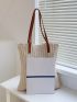 Minimalist Straw Bag