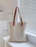 Minimalist Straw Bag