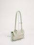 Braided Design Flap Square Bag