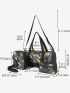 3pcs Camo Print Bag Set