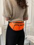 Minimalist Zip Front Waist Bag