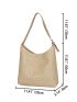 Minimalist Straw Bag