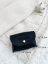 Letter Embossed Coin Purse