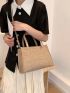 Minimalist Straw Bag