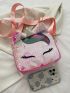 Mini Sequin Unicorn Design Novelty Bag