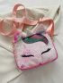 Mini Sequin Unicorn Design Novelty Bag