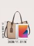 Geometric Pattern Tote Bag