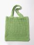 Hollow Out Crochet Tote Bag