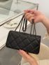 Mini Quilted Flap Chain Square Bag