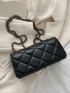 Mini Quilted Flap Chain Square Bag