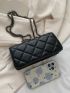 Mini Quilted Flap Chain Square Bag