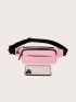 Letter Patch Belt Bag