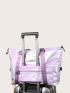 Holographic Double Handle Duffel Bag