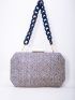 Colorblock Chain Crochet Bag