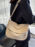 Minimalist Flap Hobo Bag