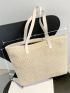 Minimalist Large Capacity Straw Bag