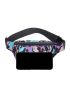 Letter & Camo Print Fanny Pack