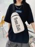 Mini Letter Graphic Sling Bag