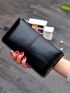 Minimalist Long Wallet With Wristlet