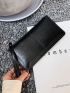 Minimalist Long Wallet With Wristlet