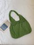 Minimalist Knitting Design Shopper Bag