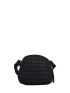 Houndstooth Detail Crossbody Bag