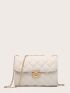 Mini Quilted Chain Flap Shoulder Bag