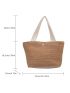 Vacation Straw Bag For Daily Life