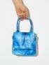 PREMIUM Mini TIE DYE FLAP SATCHEL BAG