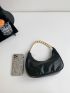Minimalist Chain Baguette Bag