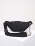 Chain Decor Waist Bag