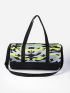 Camo Print Double Handle Duffel Bag