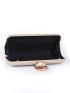 Metal Decor Evening Bag