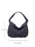 Stylish Quilted Crossbody Hobo Bag Perfect For Work