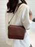 Minimalist Flap Square Bag